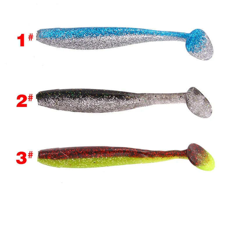 

1Piece 105mm 9.2g Artificial Silicone Soft Bait Worm Sharimp Fishing Lure With Bass Hook For Sea River Fishing Tackle Pesca