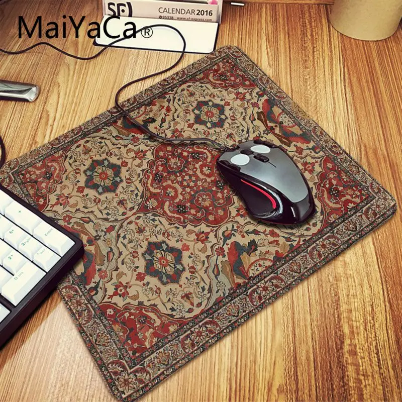 Lock Edge 18x22cm Maiyaca дизайн персидский коврик красивый коврик для мышки в стиле аниме игровой коврик для мыши геймер игровой коврик для мышки с Аниме Коврик для мыши скоростная версия - Цвет: Lock Edge 18x22cm