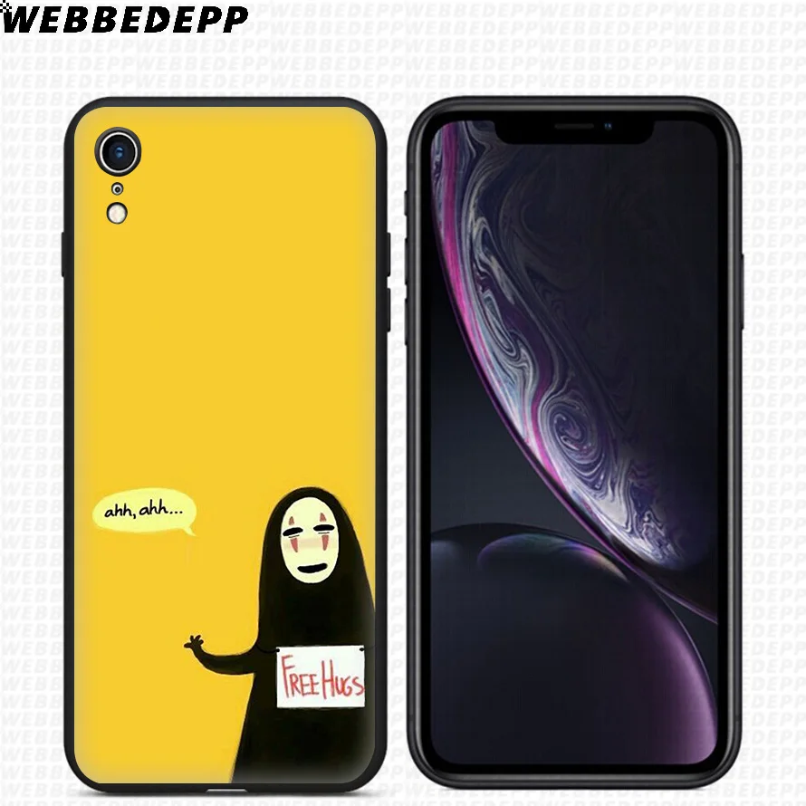 WEBBEDEPP Free Hugs Animal Cute Soft Silicone Case for iPhone 11 Pro Xr Xs Max X or 10 8 7 6 6S Plus 5 5S SE |