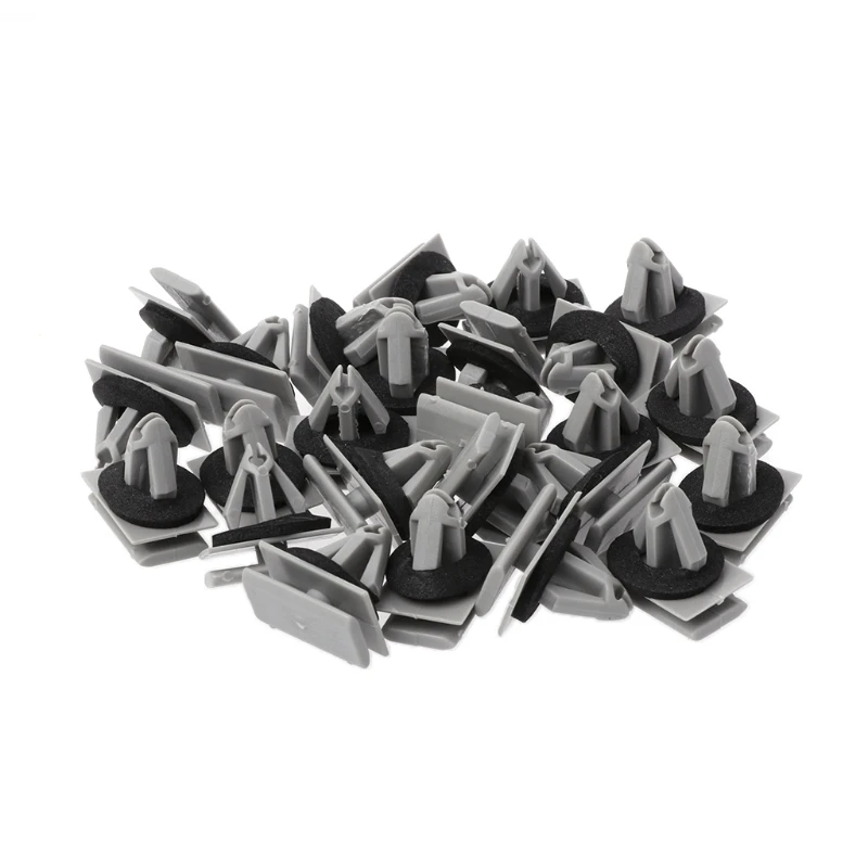 

25 Pcs Fender Rocker Moulding Clips With Sealer For Ford Explorer