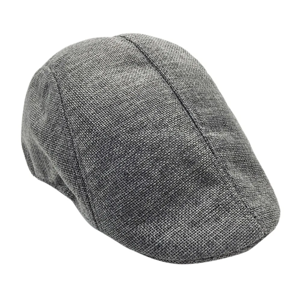 

Clothes Men Summer Visor Hat Sunhat Mesh Running Sport Casual Breathable Beret Flat Literary Cap