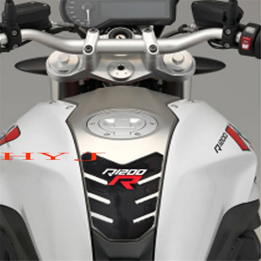 3D Карбон защитная накладка на бак мотоцикла Стикеры Чехол для BMW R1200R R1200 R бака