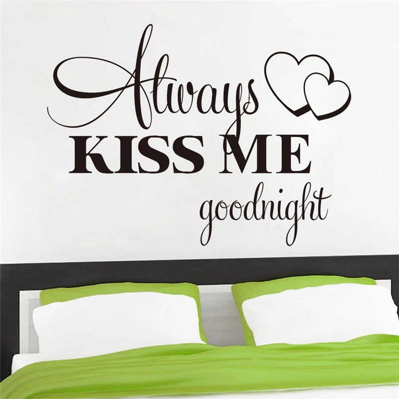 Виниловые наклейки на стену Съемный Настенный декор для спальни|decoration art|stickers home