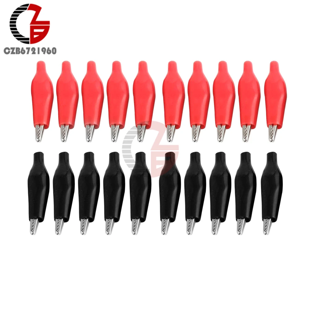 20 шт. тестовые щупы P2001 с мягким пластиковым покрытием|clips crocodile|aligator clipscrocodile clip |