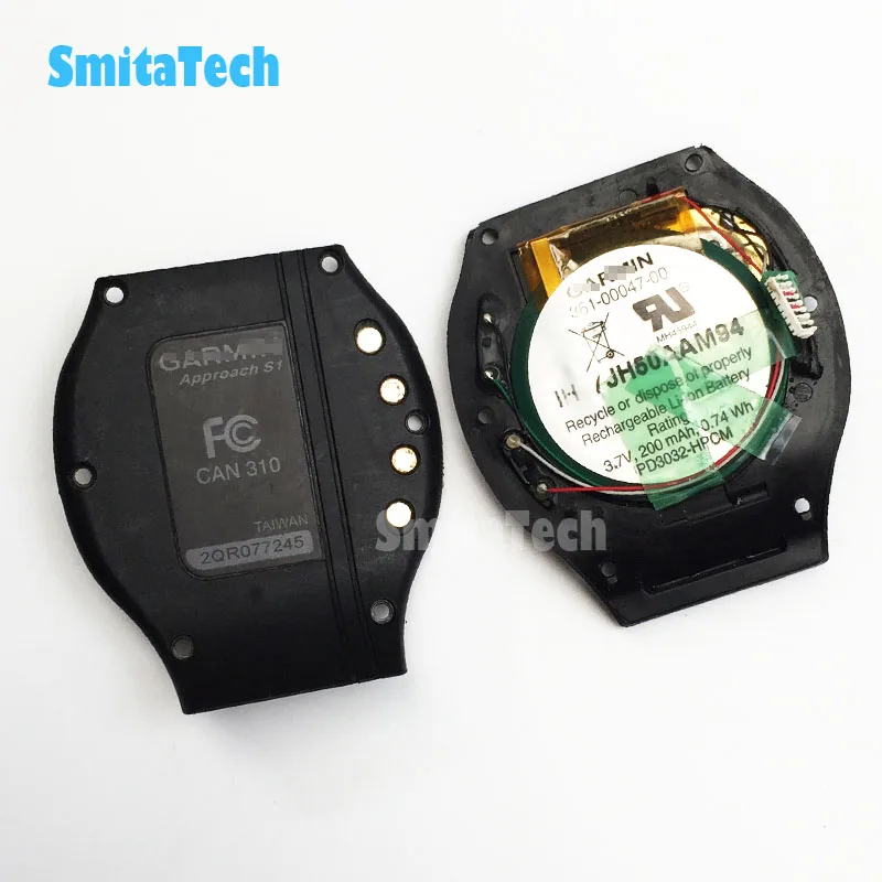 Для Garmin Forerunner 110 210 210 W/APPROACH S1 S1W S2 S3 gps Спорт задней крышки часов чехол с литий-ионным аккумулятором ремонт 361-00047-00