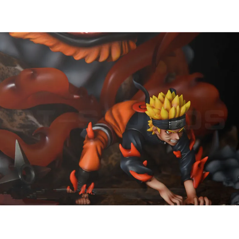 Предпродажа Наруто Kurama Uzumaki Наруто Bijuu смола статуя фигурка модель(Срок поставки: 60 дней) X780