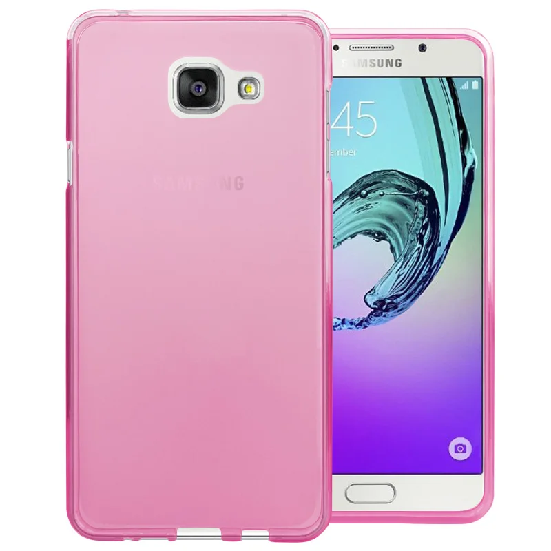 Чехол для Samsung Galaxy A5 2016 5 2 дюймовый Матовый ТПУ мягкий чехол телефона задней