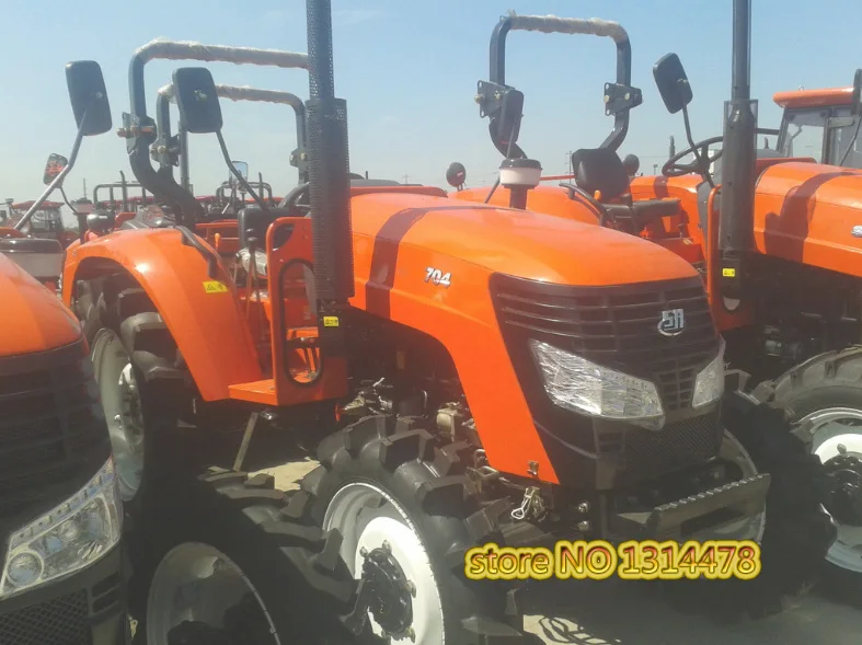 70 HP сельскохозяйственный трактор-амфибия сельскохозяйственное уборочное оборудование