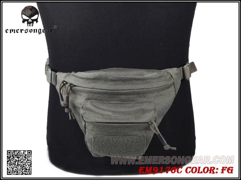 Emersongear Многофункциональный RECON поясная сумка Molle сумка армейская тактическая сумка Мультикам чехол EM9176 черный FG CB AT/FG хаки AOR1 - Цвет: FG
