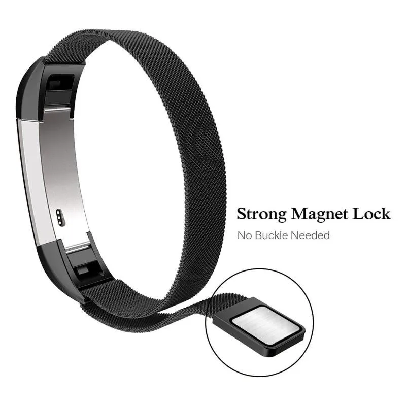 Миланские браслеты из нержавеющей стали, сменный ремешок для Fitbit, фитнес, Alta HR, браслет, ремешки для Fit bit Smart Alta Ace