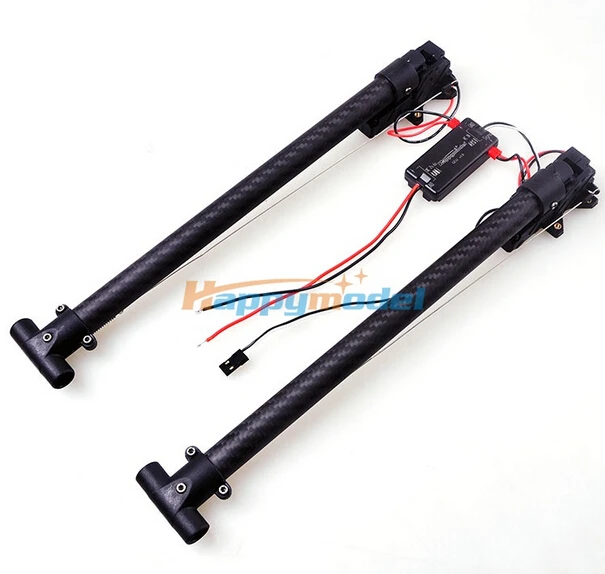 HML 650 углеродное волокно быстрая установка выдвижной складной шасси скользящие