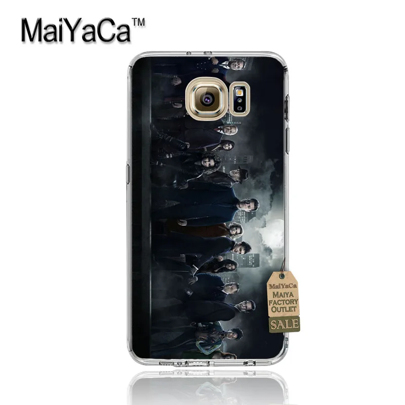 MaiYaCa Готэм сезона 4 х 5K классические аксессуары для телефона чехол samsung galaxy s7edge s6