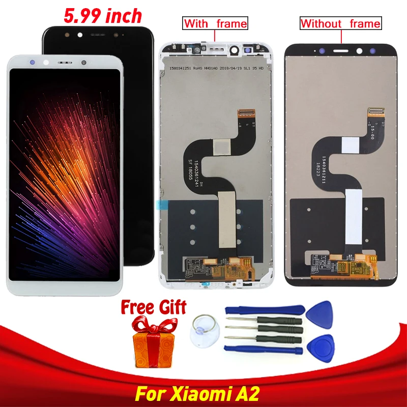 Для Xiaomi mi A2 mi 6X ЖК-дисплей сменный экран для Xiaomi mi 6X mi A2 ЖК-дисплей сменный экран модули
