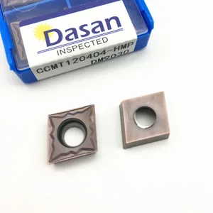 10PCS CCMT060204 CCMT060202 CCMT09T308 CCMT120404 DM9030 Dasan Carbide Inserts Internal Boring Plate Turning TOOL for Stainless