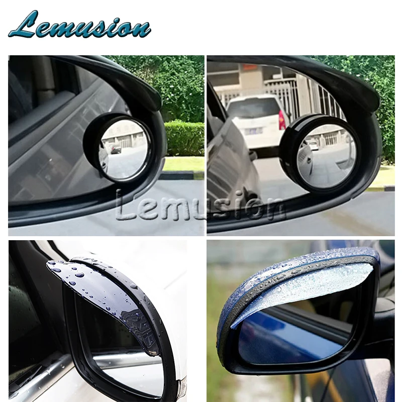 Авто Стайлинг Зеркало заднего вида дождь брови наклейки для Honda Civic 2006 2011 Accord Fit CRV