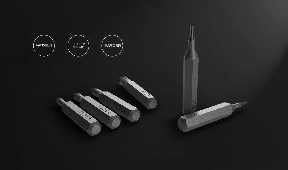 Набор отверток Xiaomi Mijia Wiha набор 24 прецизионных магнитных бита для ежедневного