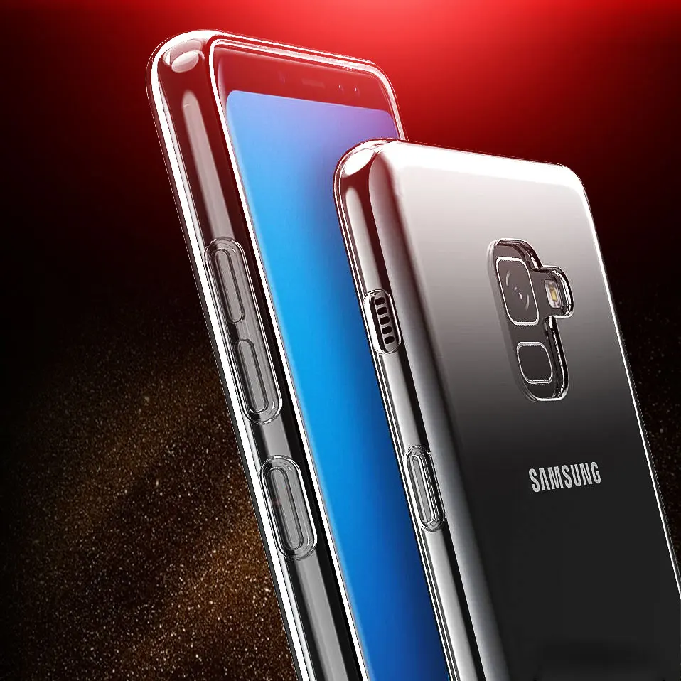Ультравысоком тонком для samsung J4 2018 Мягкие TPU чехол телефона J310 J510 J710 J6 случаев пыле