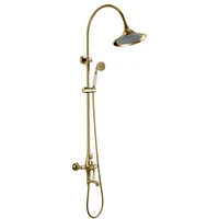 real snyder whole retro antique copper full c rainfall shower suit copper top spray tyrant gold series