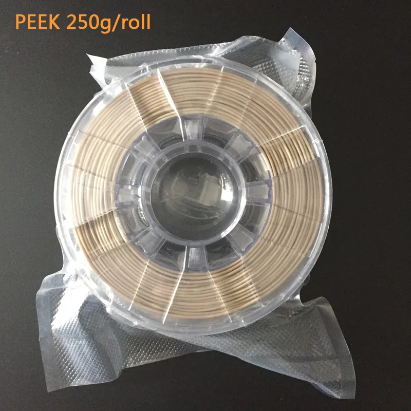 CreatBot PEEK нить для 3d печати 250 г/рулон бесплатная доставка высокотемпературный 3D