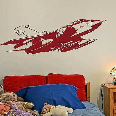 

Free shipping DIY vinyl unique wall decal art mural poster wallpaper air force planes stickers for the boy's room