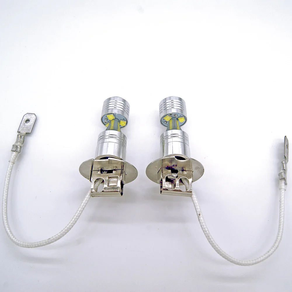 2 шт. H3 30 Вт XBD 6SMD конические светодиодсветодиодный белые Автомобильные