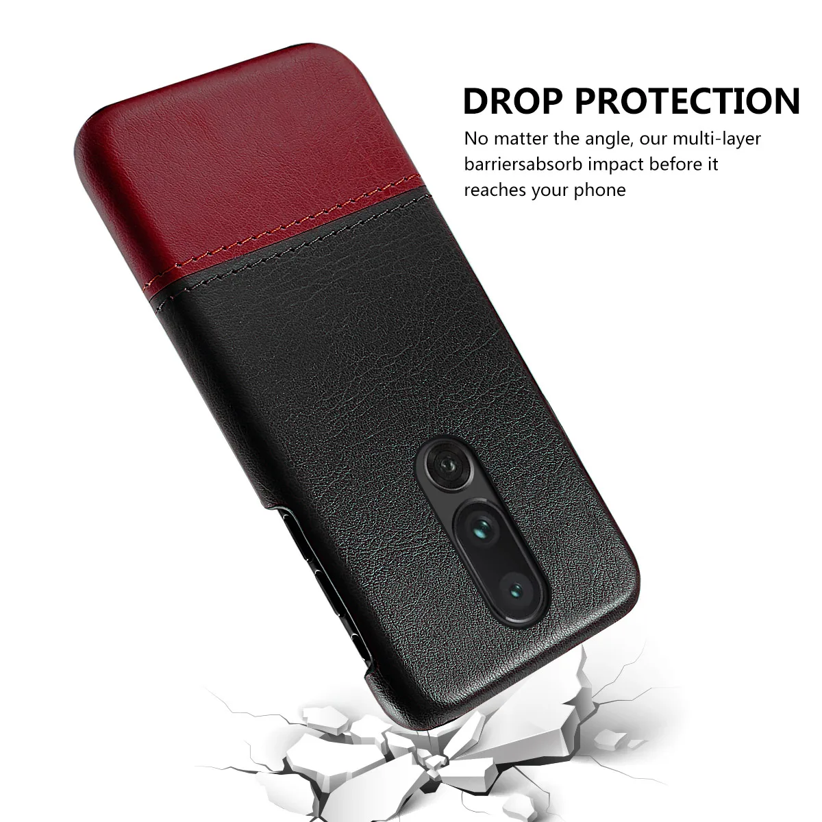 For Oneplus 7 Pro Cover Ultra Thin Hard PC Back Leather Coque Anti-Scratch Protective Phone Case Slim |