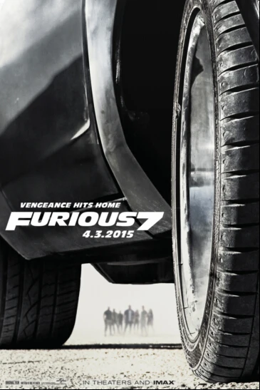 Free shipping HD home Poster -Movie Furious 7 60x90cm | Дом и сад