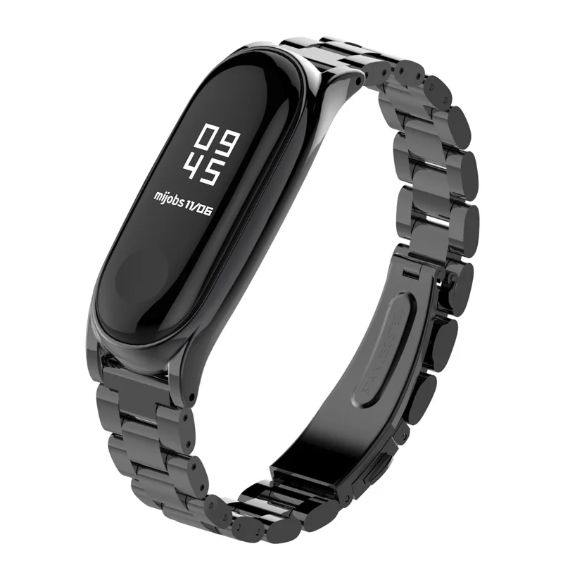 Mi jobs mi Band 4 Металлический Ремешок на руку из нержавеющей стали для Xiaomi mi Band 4 Браслет Смарт-часы mi Band3 mi band 3 браслет mi 3 Band