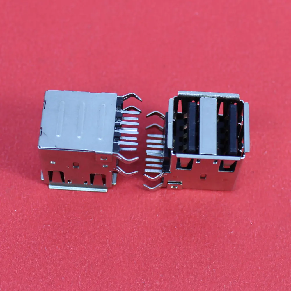 ChengHaoRan 1 штука двойной USB 2 0 8 Pin Тип A гнездовой разъем кабель адаптер гнездо для