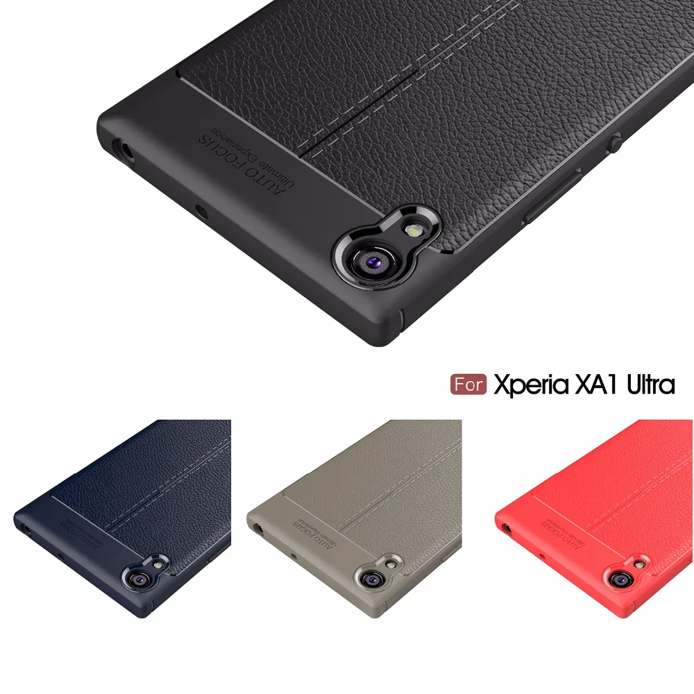 Для Sony Xperia XA1 Plus Ультратонкий Мягкий ТПУ силиконовый бампер задняя крышка для XZS XZ