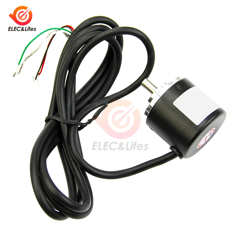 600 импульсный инкрементный оптический поворотный кодировщик AB двухфазный 6 мм