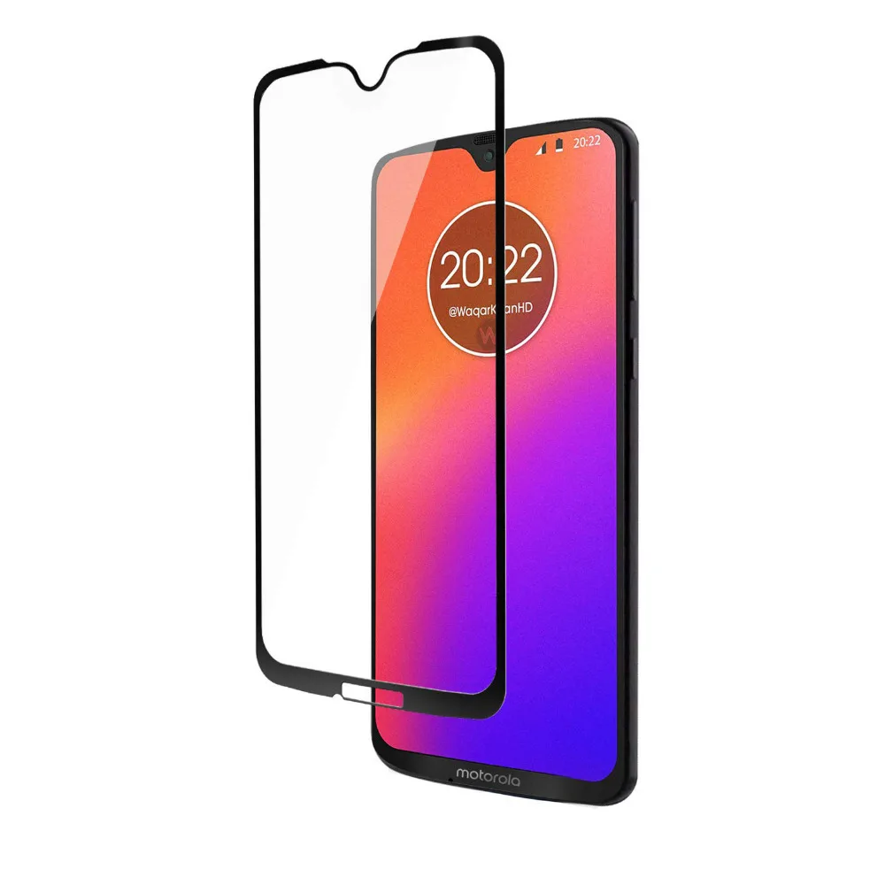 

Tempered Glass Full Coverage Film Protection Shield Screen Protector for Motorola Moto G7/Moto G7 Plus 6.2" 2019