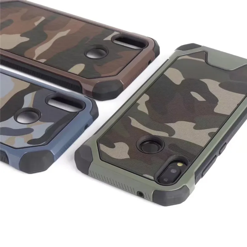 Силиконовый камуфляжный чехол для huawei P20 Lite Nova 3E Camo Army Armor чехлы Pro жесткий пластик