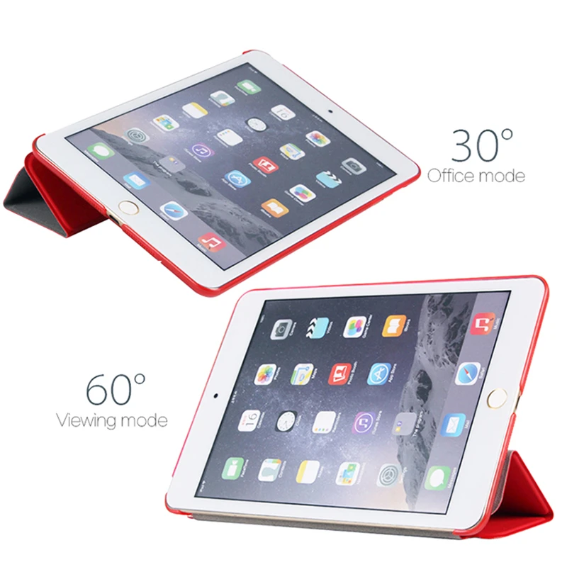 Защитный чехол для iPad Air 2 5 6 прозрачная задняя крышка с автоматическим переходом