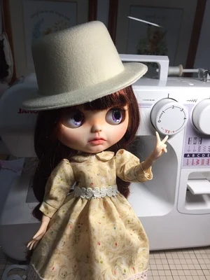 1/8 1/10 1/12 1/6 1/4 1/3 70 см Blythe aod dod msd yosd sd bjd кукла DIY фланелевая шляпа
