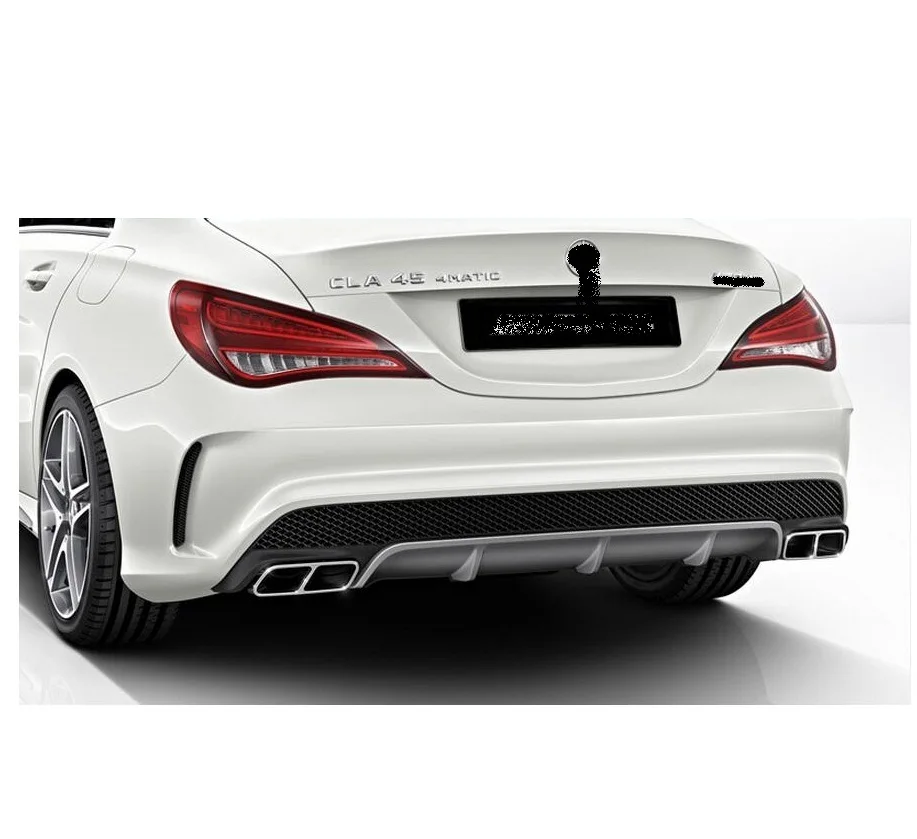 Хромированная Блестящая серебряная Наклейка ABS для багажника автомобиля с