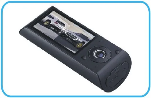 120 градусов двойной объектив GPS 3D g-сенсор 2," TFT LCD автомобильная видеокамера DVR рекордер автомобильная камера циклическая запись