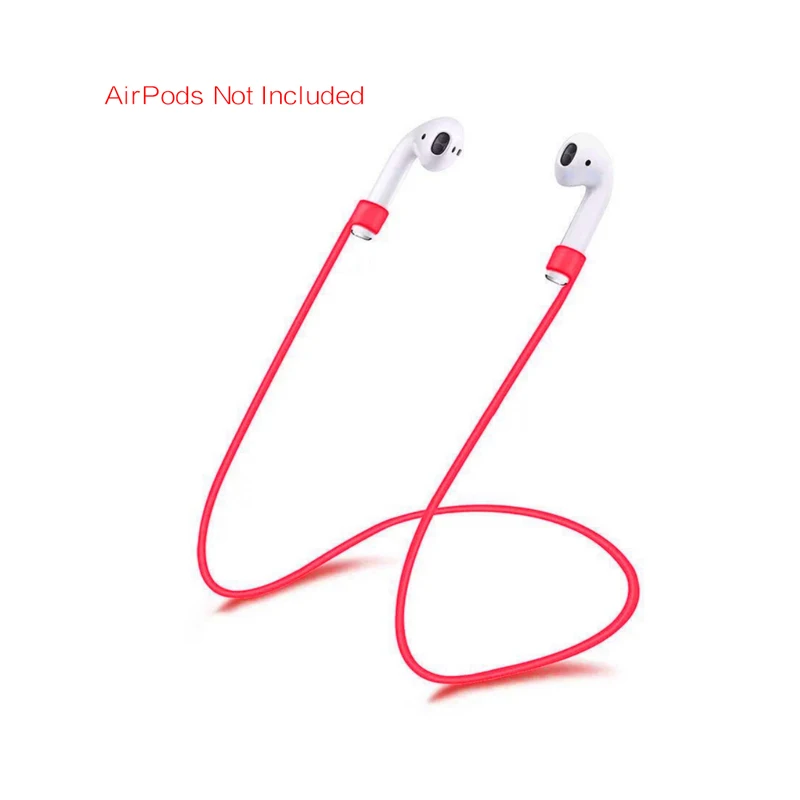 1 1 шт. для AirPods силиконовый анти-потерянный шейный ремень беспроводные наушники струнная веревка шнур для наушников Аксессуары для наушников - Цвет: 1