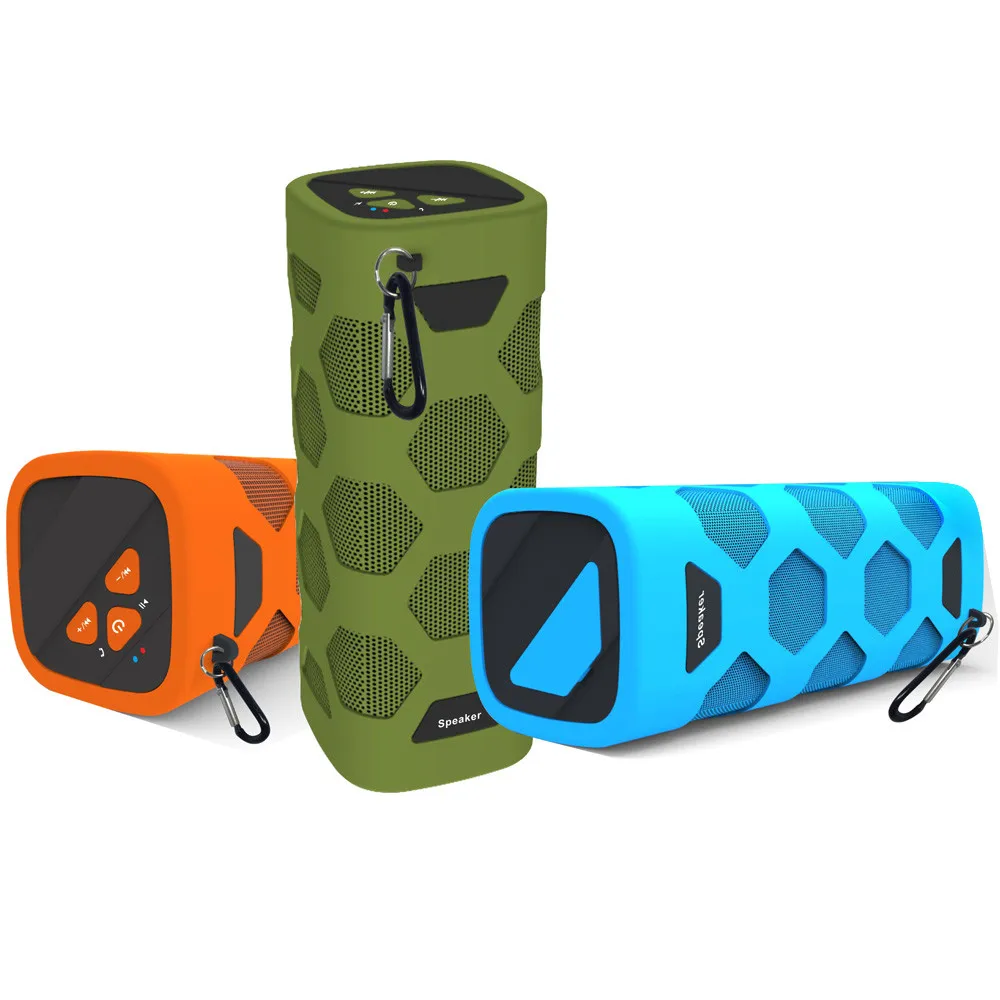 Уличная портативная Громкая Беспроводная колонка с NFC мобильный мощный Три