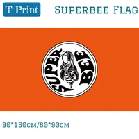 3x5ft polyster superbee flag for car banner 90x150cm 60x90cm car racing