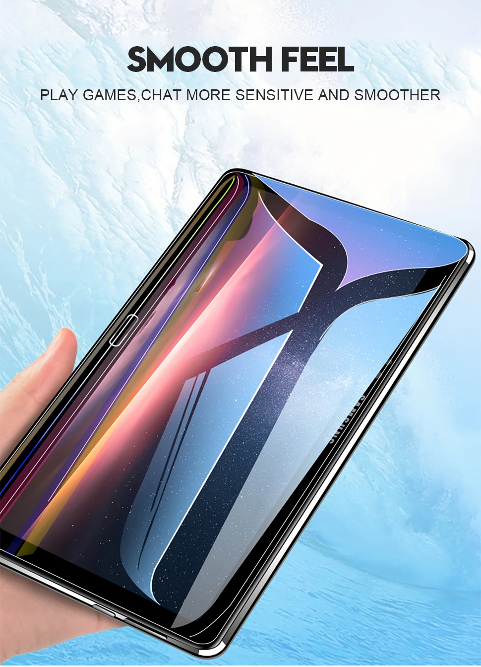 9D пленка из закаленного стекла с закругленными краями для samsung Galaxy Tab A 10,5 A 10,1 8,0 Защита экрана для Galaxy Tab S4 S5e S6
