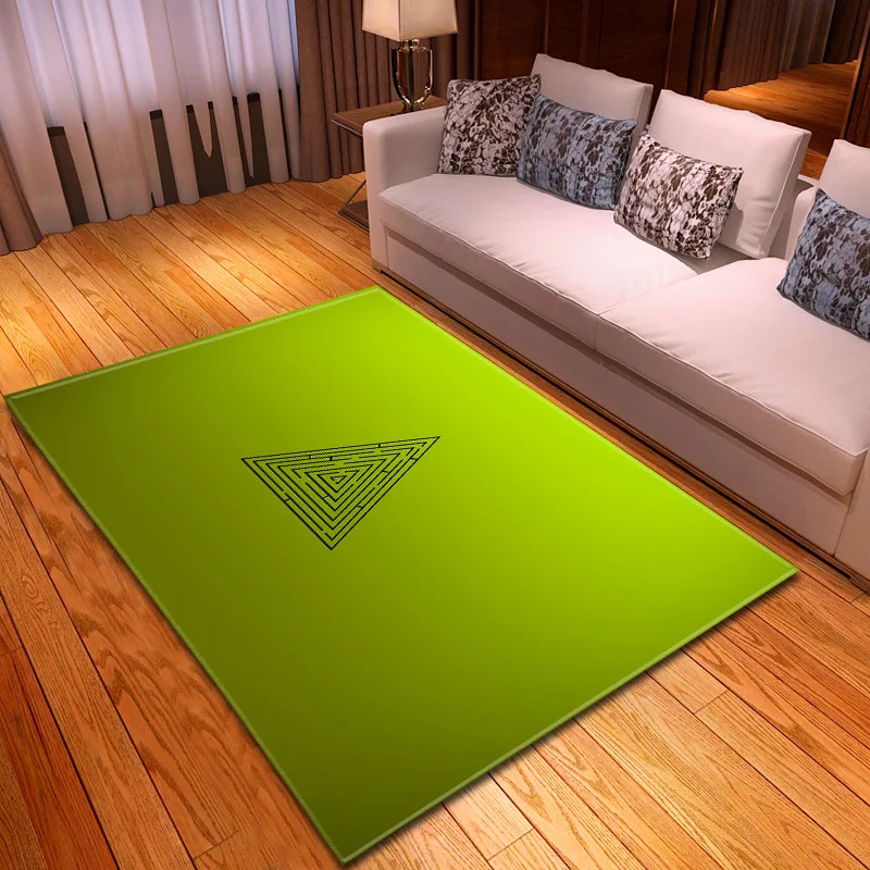 3D Square large carpet for livingroom and bedroom area rugs blue sytle children rooms kid sofa floor mat home decor customized - Цвет: L18122747