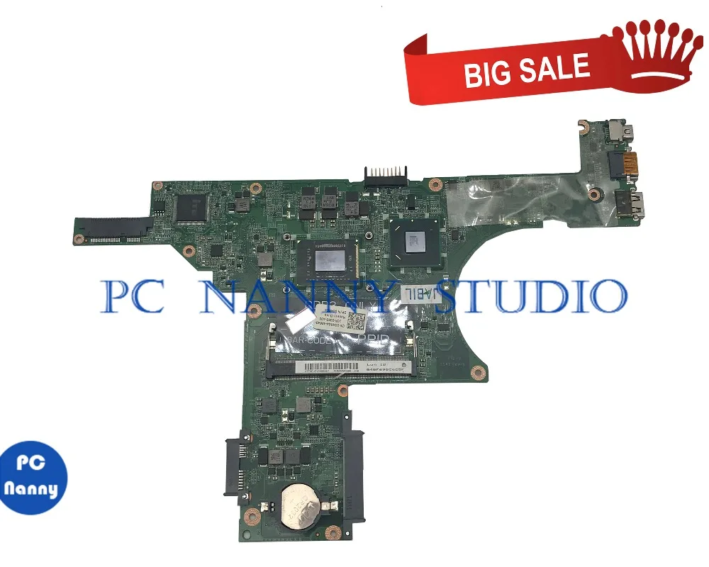 PCNANNY для Inspiron 14z N411Z материнская плата 0CHRG4 DA0R05MB8D2 I3 2350UM HM65 DDR3