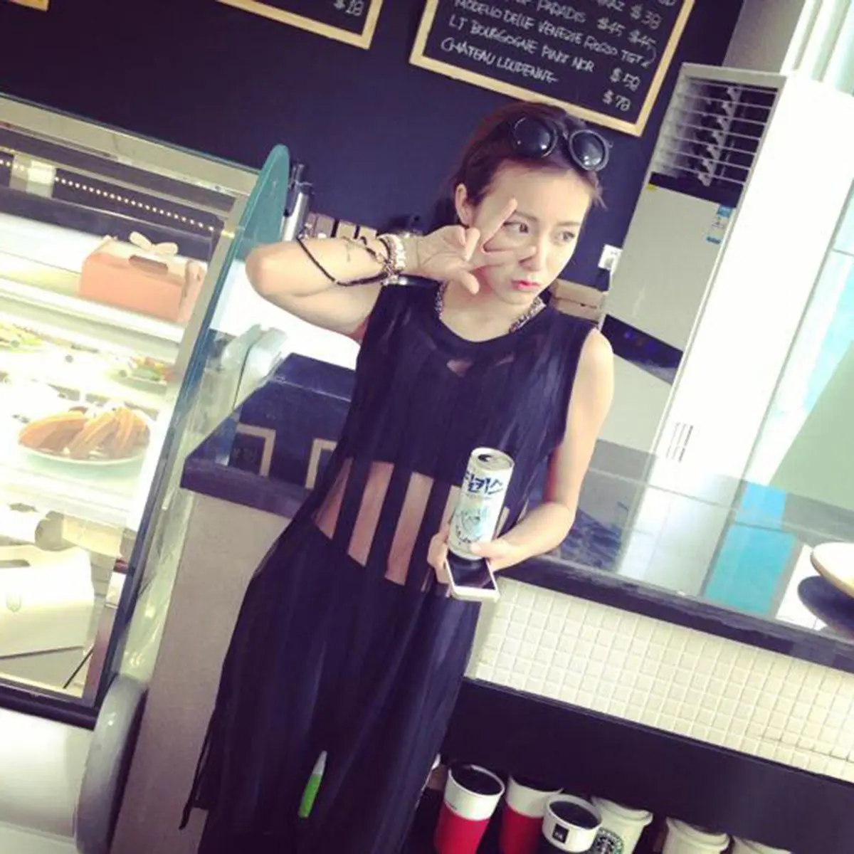 Для Женщин Длинный топ на бретелях летнее Сетчатое платье без рукавов вечерние в