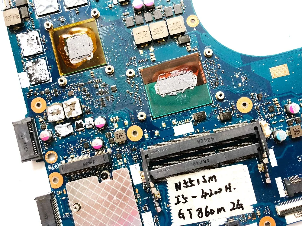 Оригинальная материнская плата для ноутбука ASUS N551JM модель I5-4200U GT860M 2 Гб REV 0