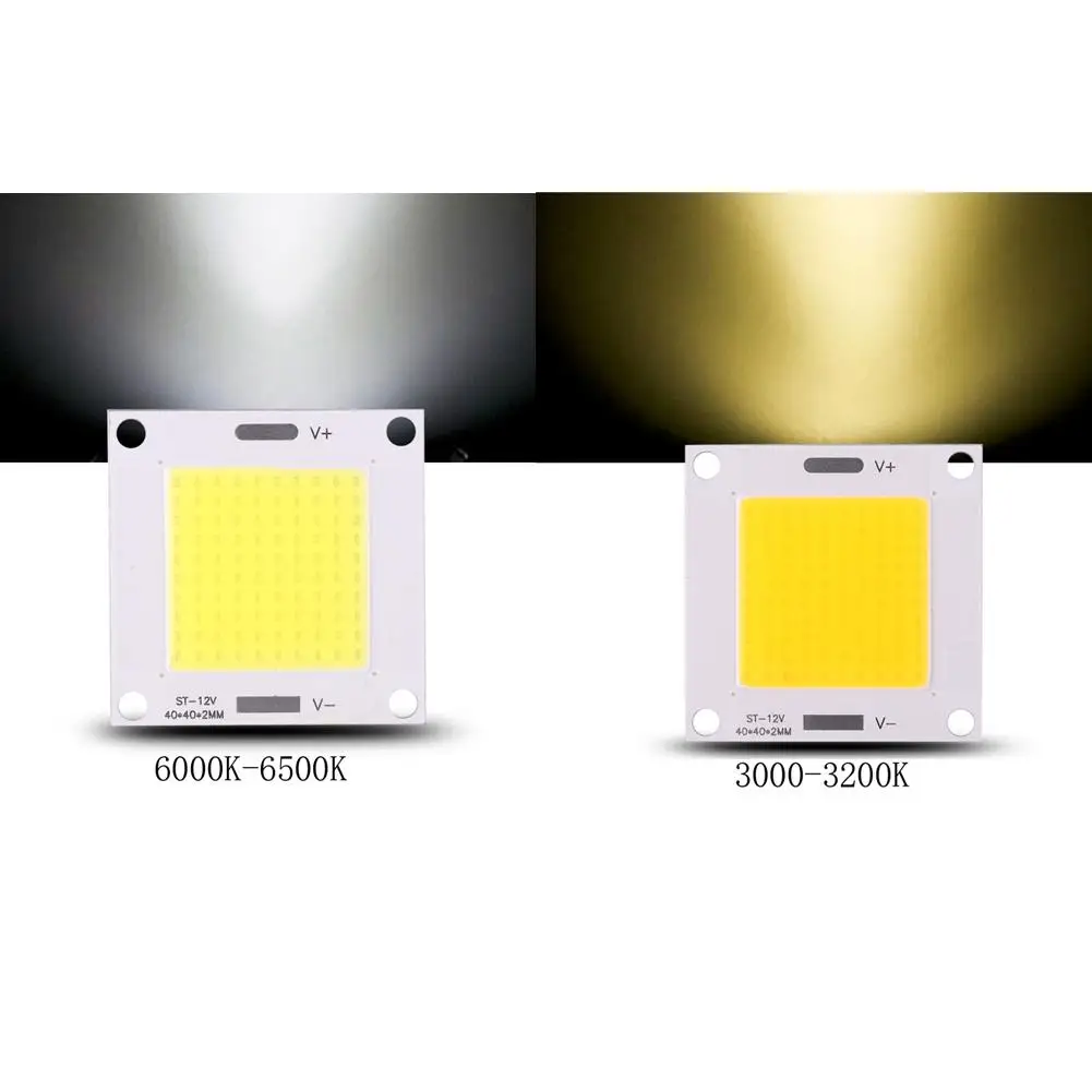 COB LED Chip лампа 5 шт. Высокая мощность Интегрированная Лампа чип 50 Вт Супер яркое