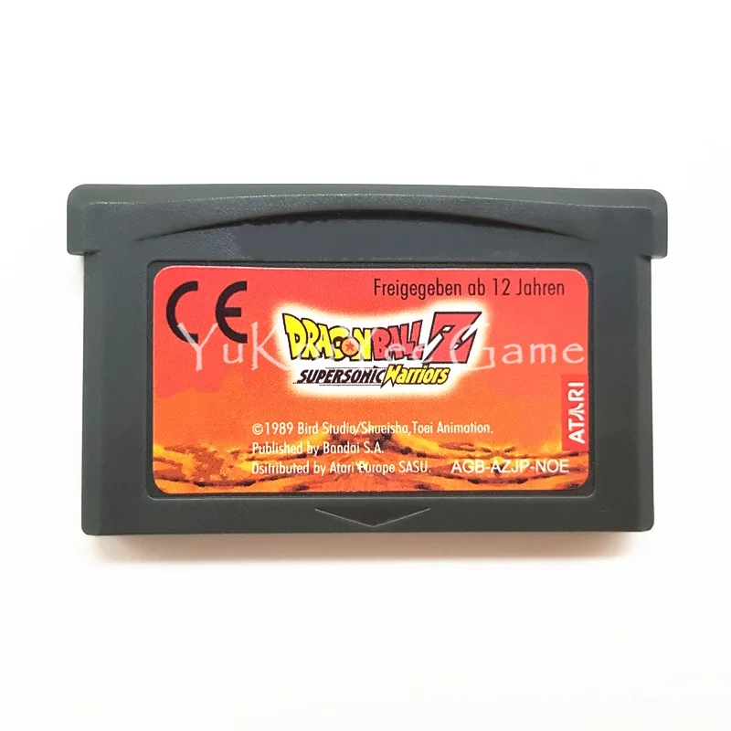 Z Supersonic Warrior Dragon Ball серия Видеоигры карта памяти картриджа для 32 бит аксессуары для консоли - Цвет: Z Supersonic Warrior