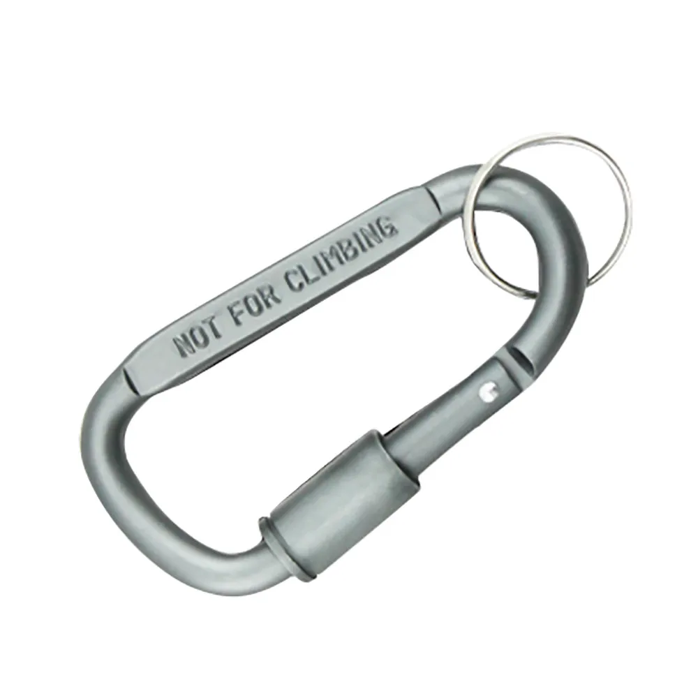 Карабин винтовой замок крючок для бутылки с пряжкой висячий брелок ключей