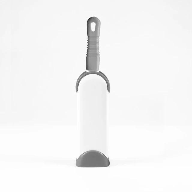 gray large Щетка для домашних животных, меховая Расческа для собак, инструмент для удаления шерсти домашних животных, щетка для кошек, двусторонняя мебель для дома, дивана, одежды, средство для удаления ворса - Цвет: gray large