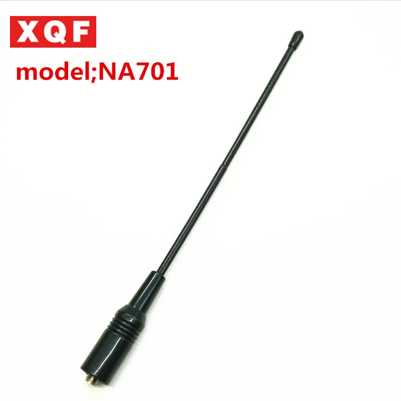 XQF NA-701 портативная антенна SMA-F UHF + VHF для walkie talkie BAOFENG UV-5R 888s H777 HYT PUXING TYT wosun
